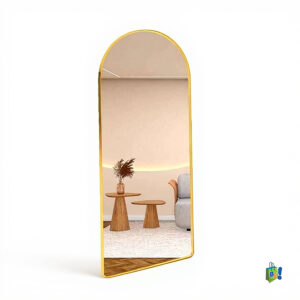 Espelho de Corpo Inteiro Wincy Casa 147x37cm com Suporte Chão/Parede e Moldura Beleza, Versatilidade e Qualidade