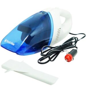 Aspirador de Pó Veicular Portátil FIX 12V 35W com Filtro Lavável Cabo 3m e Bico Para Cantos Limpeza de Carro Rápida e Prática