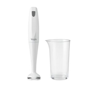 Mixer Misturador de Mão FIX 300W 127V com Copo 500ml Portátil Compacto Ergonômico Lâminas Inox para Shakes, Sopas, Molhos e Papinhas